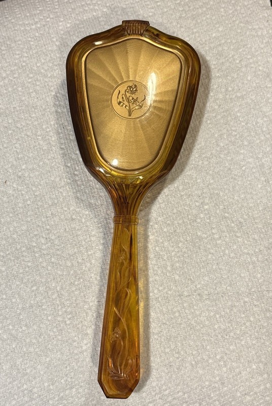 Vintage Bakelite? Hair Brush! About 10-1/2" Long X 3-3/4" Wide in Good Condition