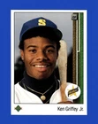 1989 Upper Deck Set-Break # 1 Ken Griffey Jr. RC NR-MINT *GMCARDS*