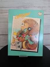 Vintage 80s Critter Sitter Folder Portfolio -...