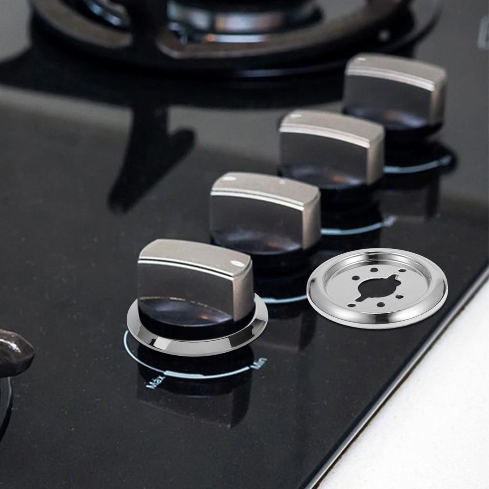  6pcs Gas Stove Knobs Base - Universal Control Switch Knobs Base Replacement For