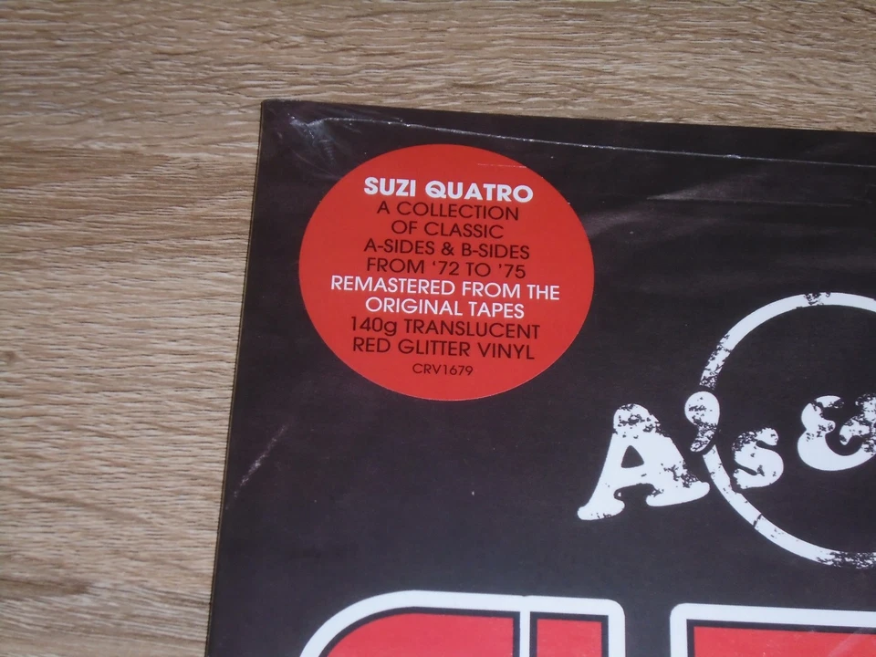 SUZI QUATRO A'S & B'S Vinyl LP (Glitter Red) NEW & SEALED - Image 2 of 2
