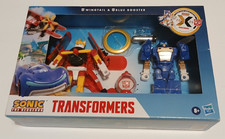 Transformers Collaborative Sonic the Hedgehog Wingtail and Blue Booster NEW