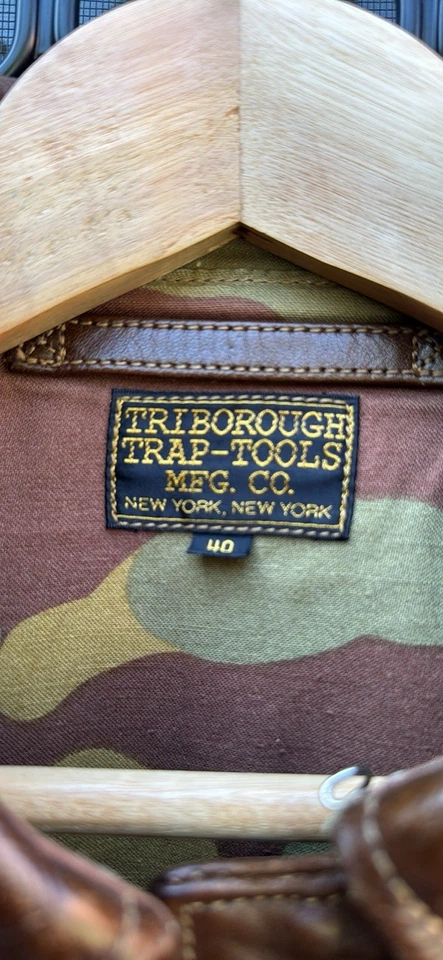 Chaqueta de cuero tipo A-2 Colimbo / Rainbow Country Foto 2 de 4