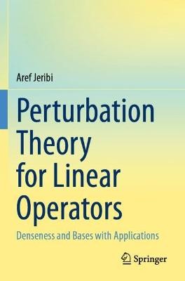 Störungstheorie für Linearoperatoren - 9789811625305