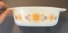 Vintage PYREX TOWN AND COUNTRY Oval Casserole Dish 1-1/2 QT NO LID
