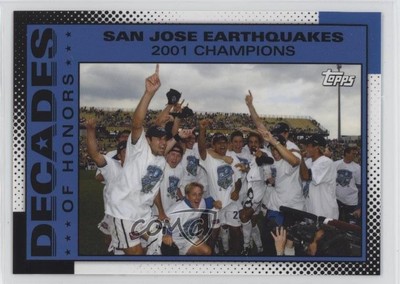 2025 MLS 30th Anniversary Collection Decades of Honors San Jose Earthquakes e1m