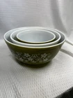 VTG Pyrex Spring Blossom Set of 3 Nesting Mixing Bowls 401 402 403
