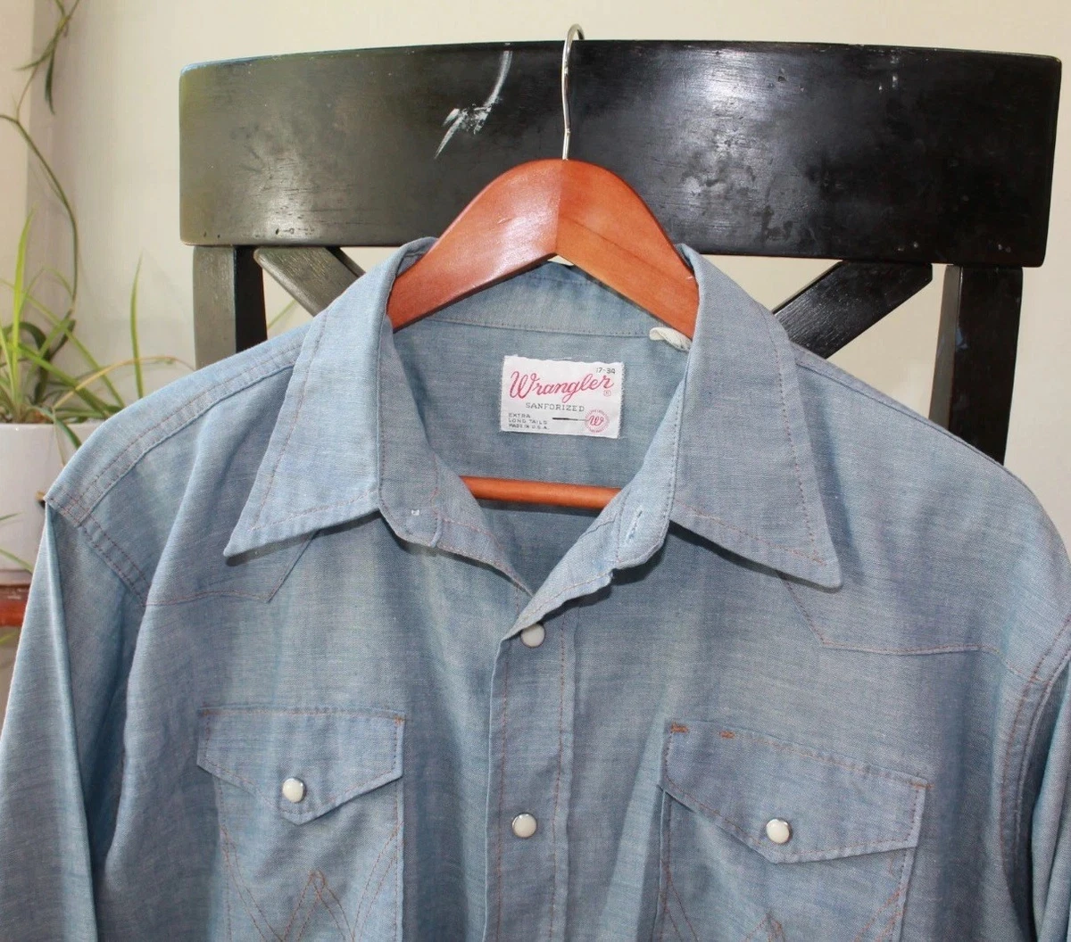 Denim Original Western Vintage Casual Shirts for Men for sale | eBay