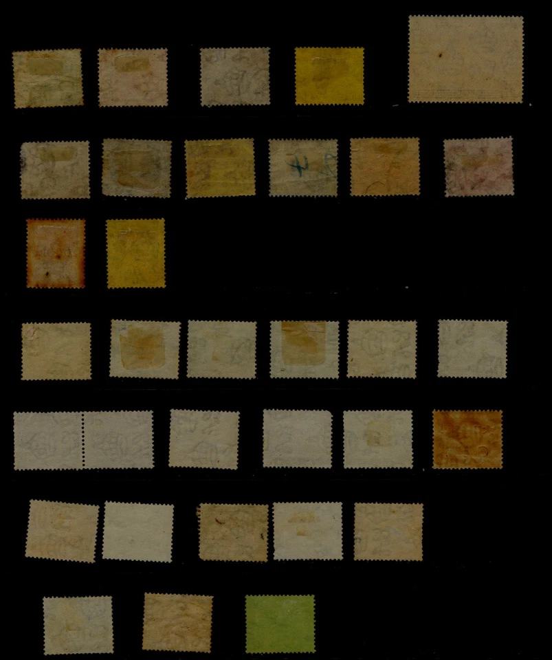 Estampillas de Malasia 1884-1949 Johore; Kelantan; Selangor; Japón Occ.Fed Malay States Foto 3 de 4