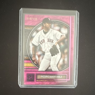 2025 Topps Museum Collection Pedro Martinez Pink Saphire /199 Red Sox