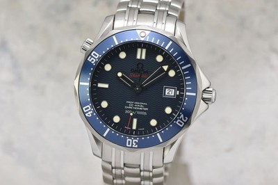 2010 Omega Seamaster Professional 300M Co-Axial Automatic Blue