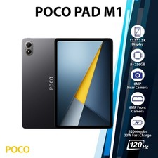 (Wi-Fi) Xiaomi POCO Pad M1 Android PC Tablet (8GB+256GB/GRIGIO/Octa Core/Globale)