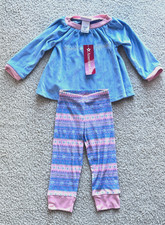 3T American Girl Bitty Baby 2013 Snowy Dreams PJs Fair Isle Pajamas NWT New