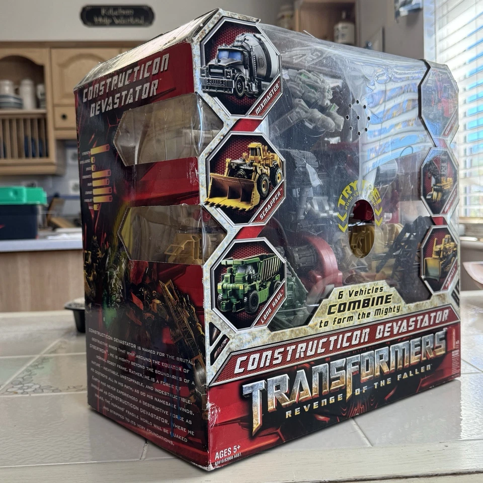 Rare Transformers Revenge of the Fallen Constructicon Devastator 2009 NIB  - Image 2 of 4