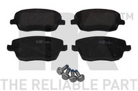 Bremsbelagsatz Scheibenbremse Nk 224791 FüR 5J Seat Vw 9A4 Ibiza 9A2 Skoda Polo