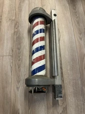 Vintage William Marvy Barber Pole Electric Light Model 405 Untested