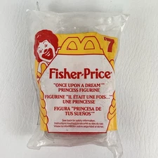 McDonald's Once Upon A Dream Princess Figurine #7 Toy Vintage 1995 Sealed
