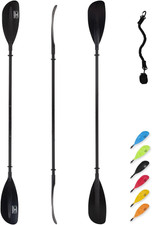 Adjustable Kayak Paddle 86In/220Cm to 94In/240Cm Kayaking Boating Canoeing Oar w