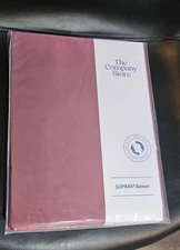 The Company Store Legends Hotel Supima Satin Flat Sheet 108x112