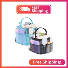 EUDELE 2 Pack Mesh Shower Caddy Portable for College Dorm Room Essentials, Showe