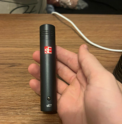 sE Electronics sE7 Small Diaphragm Cardioid XLR Condenser Mic, Pad/Low Cut