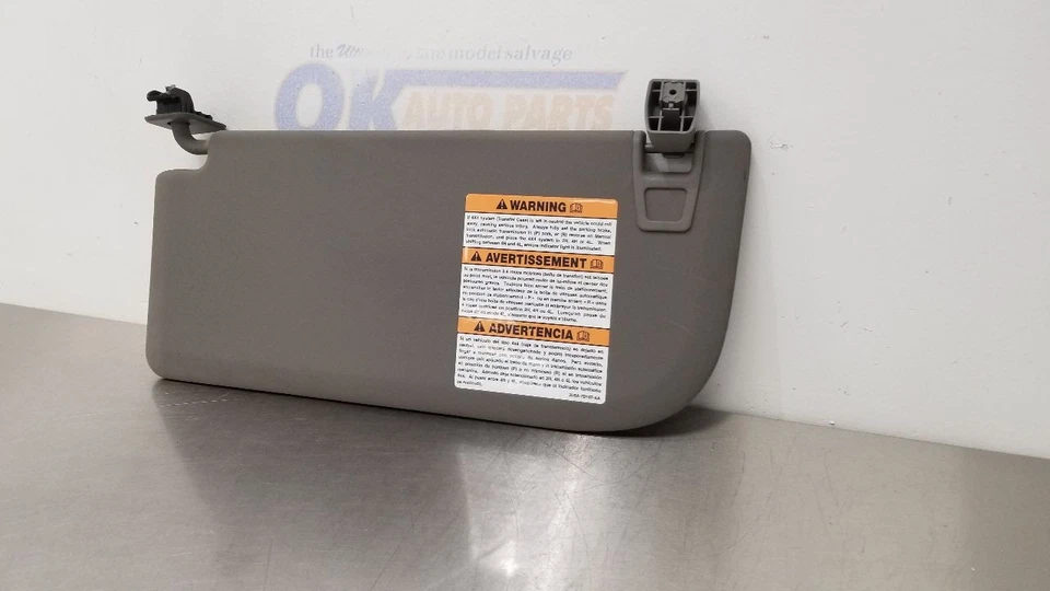 19 FORD F550 SUPER DUTY QUEBRA SOL ESQUERDO DRIVER CINZA - Imagem 4 de 4