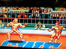 Neo Geo AES Fire Suplex (3 Count Bout ) SNK ROM Cartridge only Tested from Japan