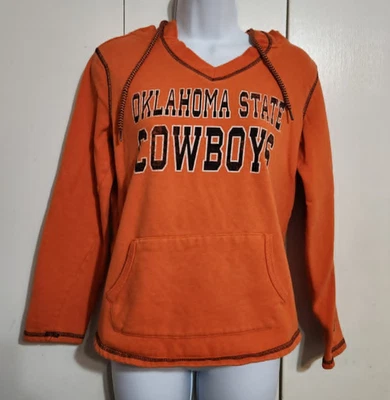 Colosseum Oklahoma State Cowboys Hoodie Womens Small Orange OSU Sweatshirt - Image 1 of 4