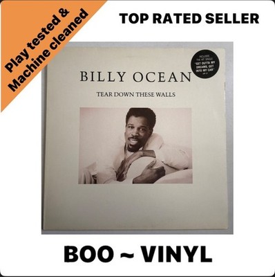 Billy Ocean: Tear Down These Walls (1988) Vinyl LP  HIP 57 VG+ / EX