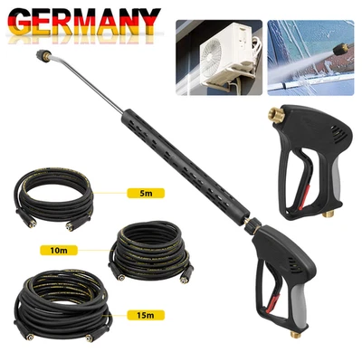 SANHESHUN Lanze Pistole Düse mit Schlauch für KARCHER HD/HDS M22x1,5 Hochdruckreiniger DHL