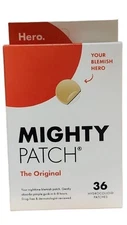 Mighty Patch The Original, Nighttime Patch 36 Count - New In Box - Fresh