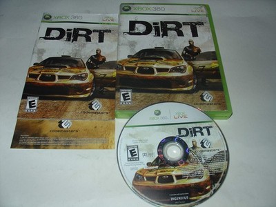 DiRT (Microsoft Xbox 360, 2007) Complete CIB Disc Perfect Tested Working