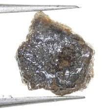 1.17 CT Dark Brown Raw Diamond, Real Natural Diamond, Earth Mine Uncut Gemstone