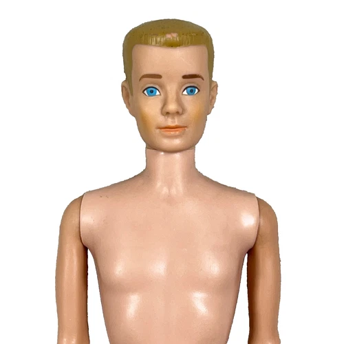 Vintage Ken Doll #750 Painted Blonde Hair NUDE Mattel Hawthorne CA USA 1960 60s