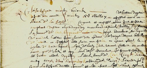 1649 Heringsangeln in Calais von BOYARD für DUGARDIN de St-Valery-en-Somme - Bild 5 von 5