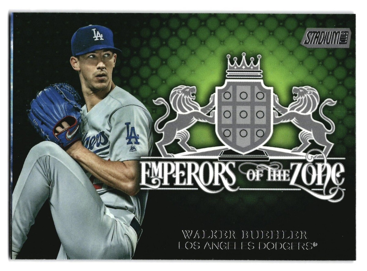 2020 Topps Stadium Club Walker Buehler Emperors Of The Zone