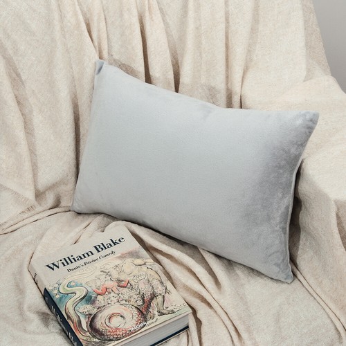 Velvet Cushion Cover 2 Pack Ultra Soft Various Colors Throw Pillow Case - Picture 34 of 64