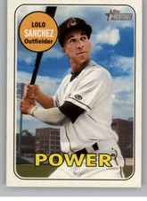 2018 Topps Heritage Minors Baseball Base Singles + SPs (Pick Your Cards)