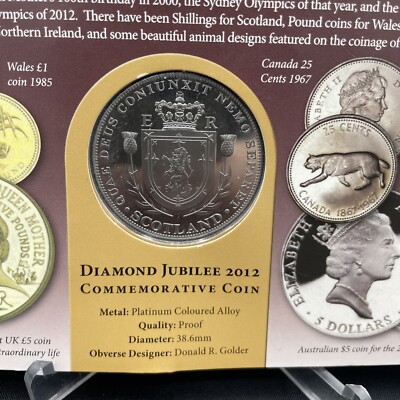 Queen Elizabeth II - Diamond Jubilee Commemorative Coin 1952-2012