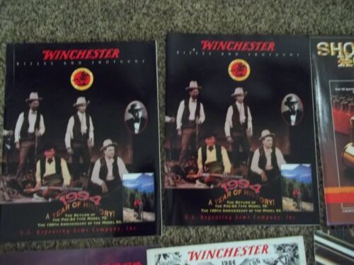 Winchester Rifles & Shotguns catalogs LOT of 9 - WINCHESTER CATALOGS (LOT B) - Picture 2 of 8