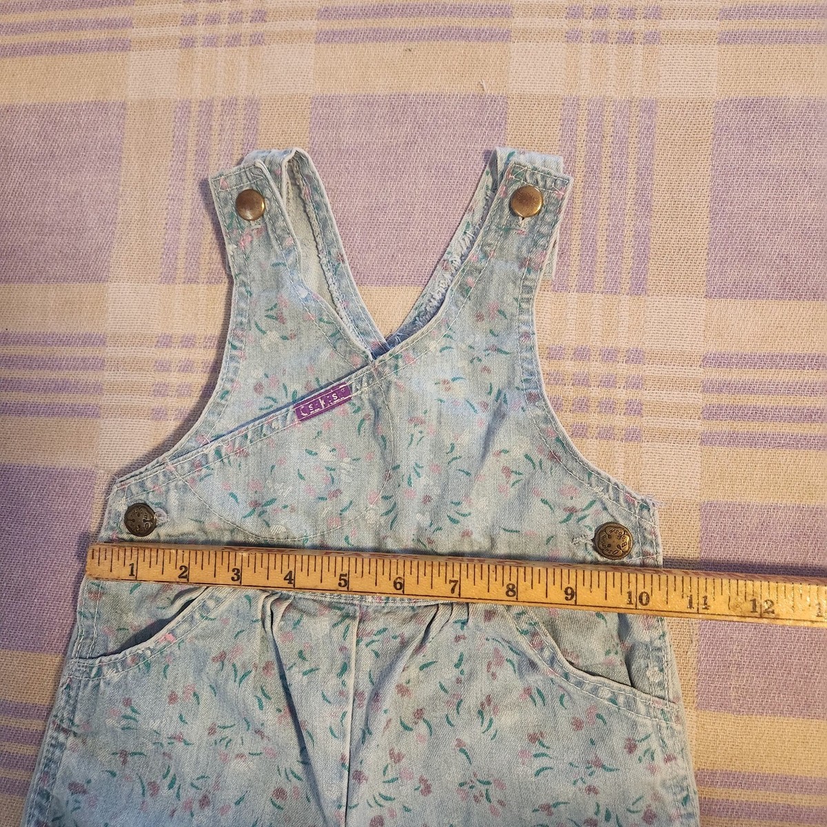 made in USA オシュコシュ　OSHKOSH B'GOSH Vintage 90s Oshkosh B'Gosh USA Made Denim bib Overalls Size