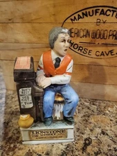 Lionstone Liquor Saloon Piano Player Decanter 1975.  🔥 