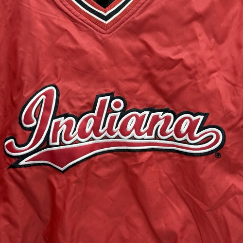 Steve & Barrys Indiana University Hoosiers Pullover Windbreaker Men's XXL Lined - Picture 4 of 10