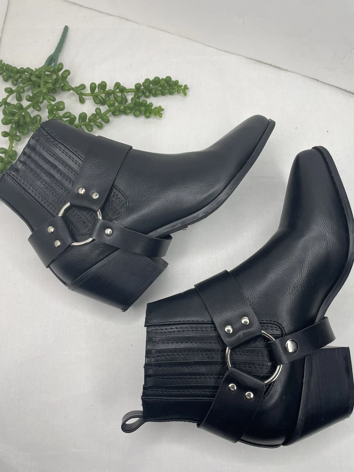 Bellini Size 5 Black Women's Bootie Heel Ankle Boot High Heel Shoe Boots - Image 4 of 4