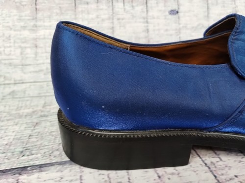Giorgio Brutini Blue Slip On Dress Shoes Mens Size 8.5M - Picture 16 of 23