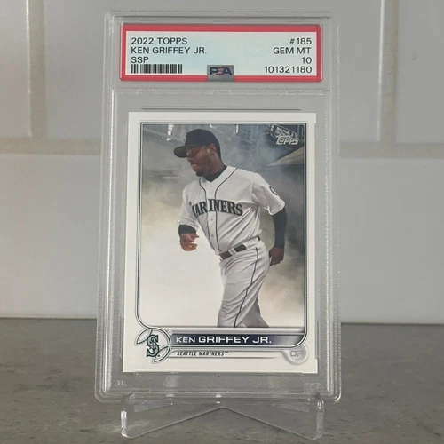Ken Griffey Jr. PSA 10 2022 Topps Series 1 SSP Seattle Mariners HOF Rare Low Pop