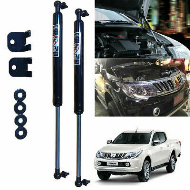 Hood Struts Shock Up Lift Gas Fit Mitsubishi Triton L200 MQ 2015