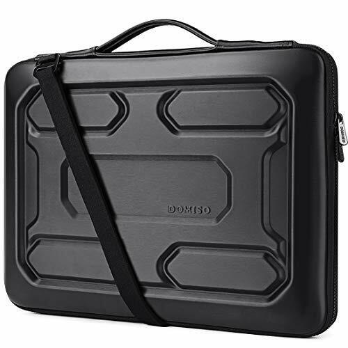 DOMISO 17 inch Laptop Sleeve Shoulder Bag Shockproof Waterproof EVA Protectiv...