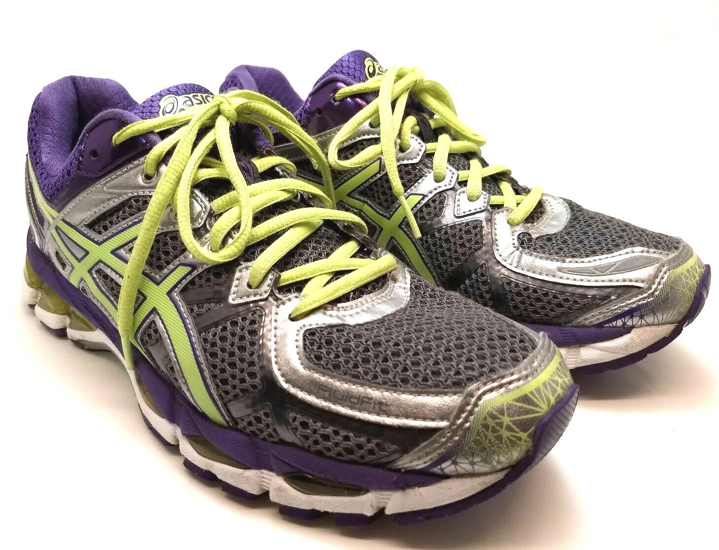 Asics Gel Kayano 21 Women's Size 10 Purple Neon Trail Training