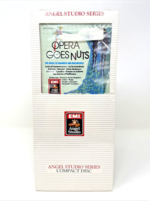 Angle Studio Series Opera Goes Nuts EMI Records CD NEW Sealed 1991 Store Display